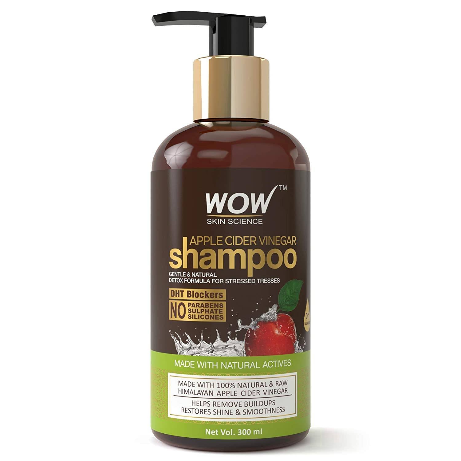 Wow Organics Apple Cider Vinegar Shampoo 300ml